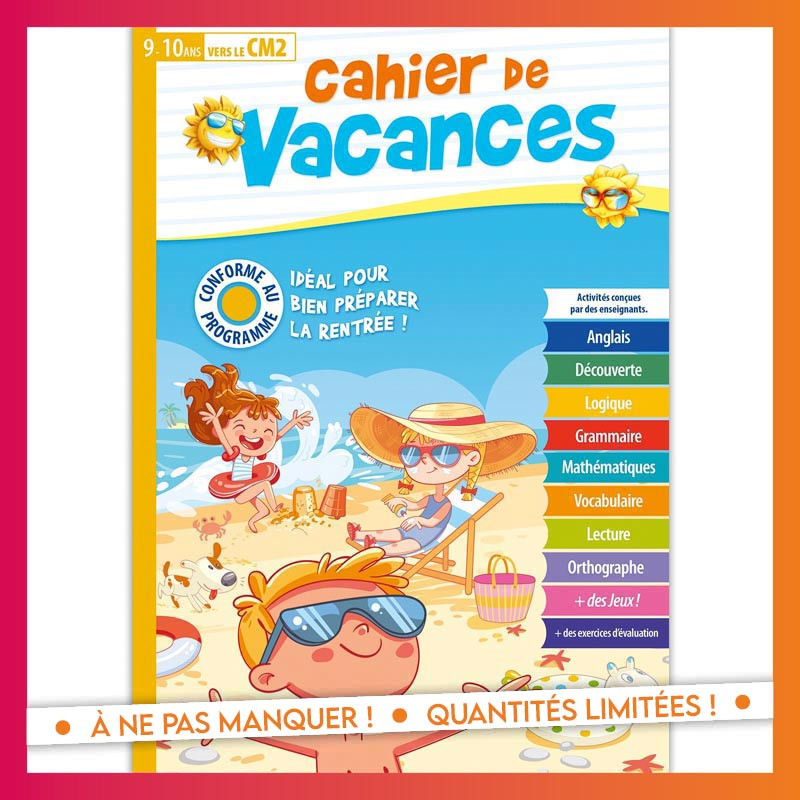 Cahier de vacances cm2