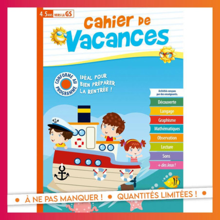 Cahier de vacances ms