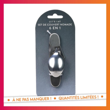 Set de couvert nomade 6en1