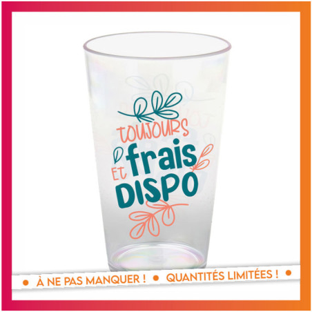 Gobelet ecocup frais de dispo