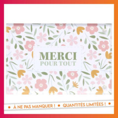 Cadre photo acrylique merci