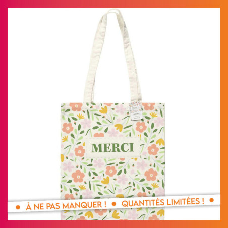 Tote bag merci
