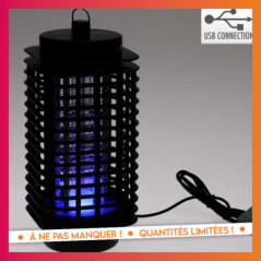 Lampe anti-moustiques 5v 10x22cm