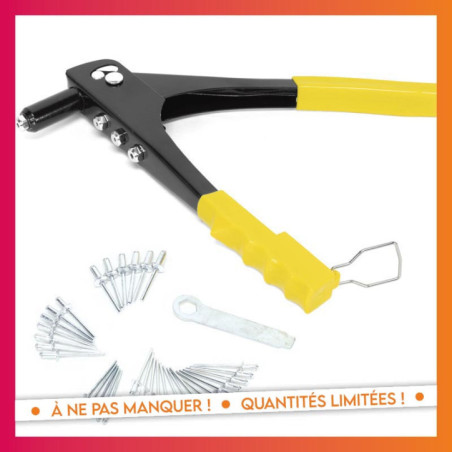 Pince a riveter + 30 rivets