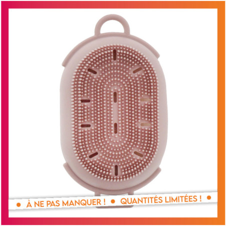 Brosse silicone corps pastel
