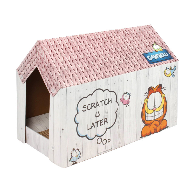 Cabane griffoir pour chat