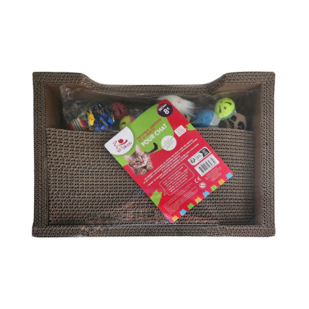 Pack griffoir + 10 jouets chat