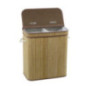 Paniere a linge bambou 2 bacs