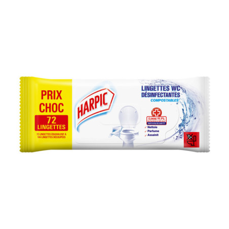 Lingettes x72