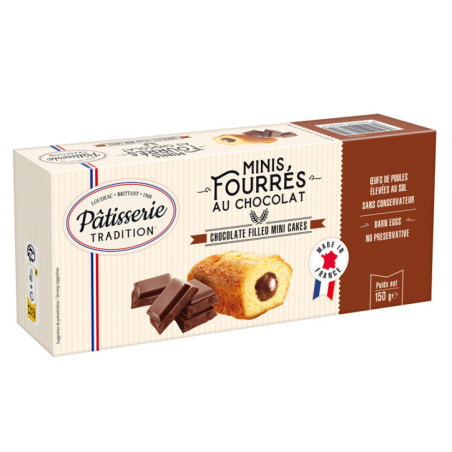 Mini cake fourre chocolat 150g