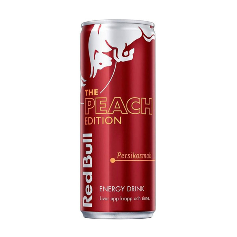 Boisson energisante peche
