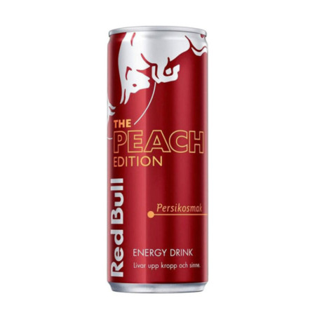 Boisson energisante peche