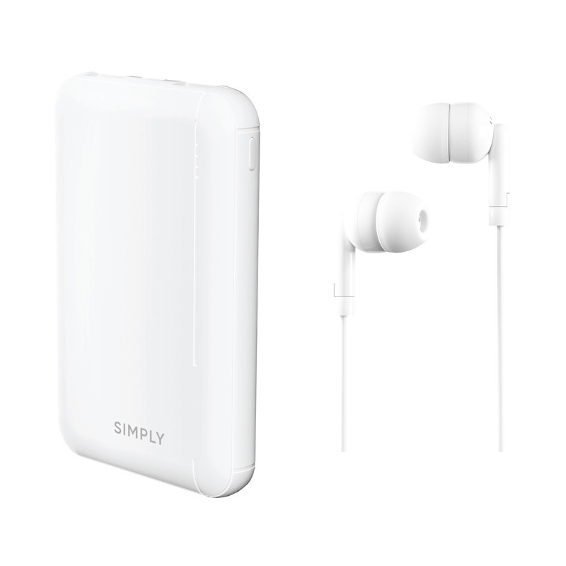 Set ecouteurs + batterie secours