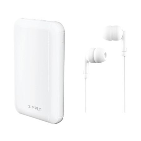 Set ecouteurs + batterie secours