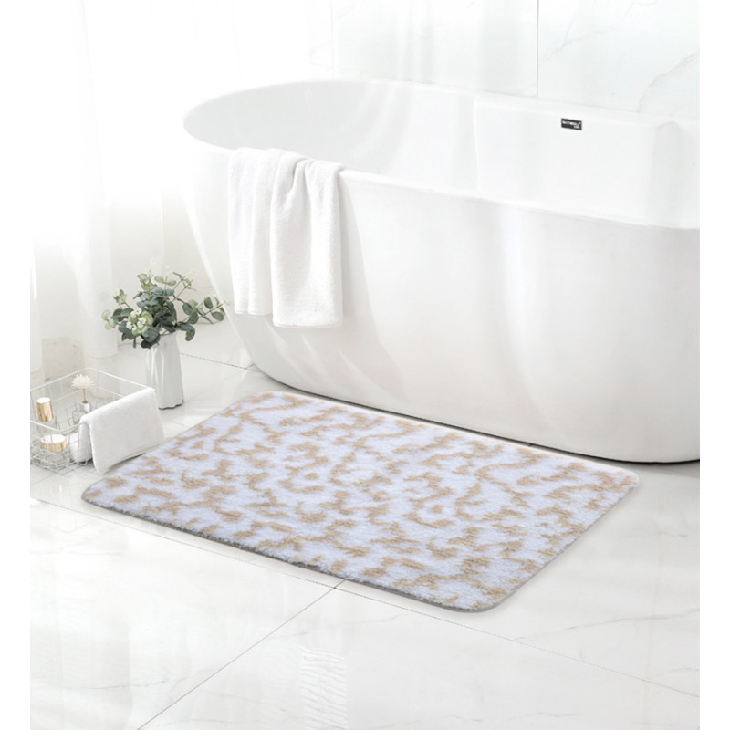 Tapis de bain 40x60 ass beige