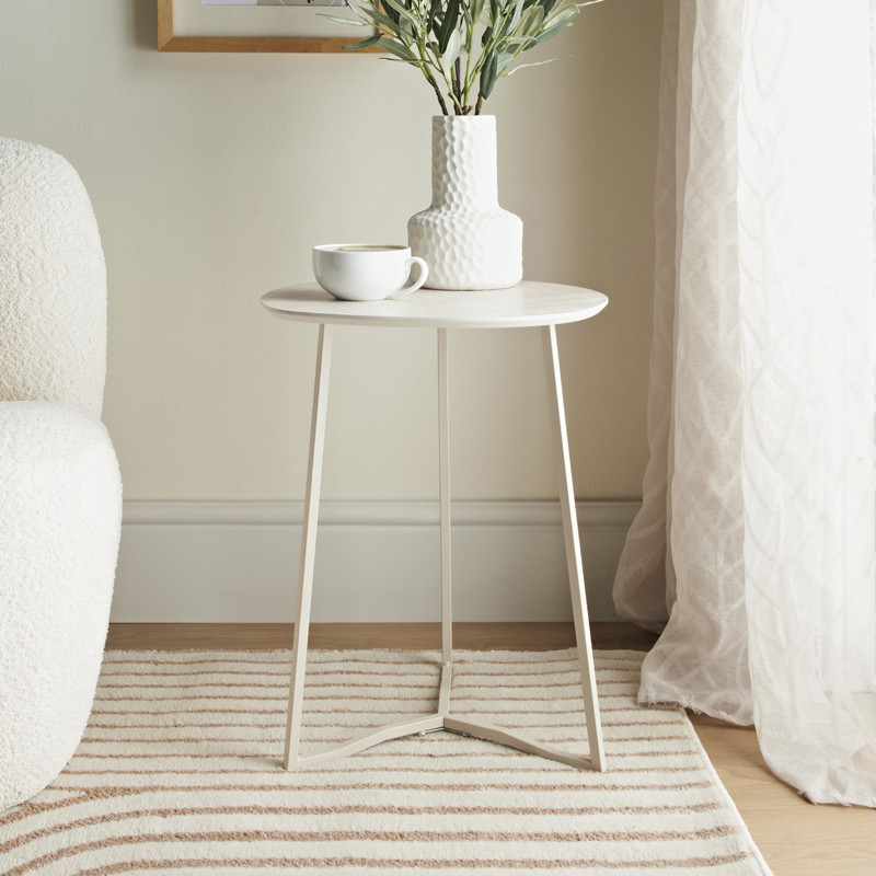 Table effet travertin gm