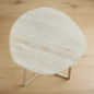 Table effet travertin gm
