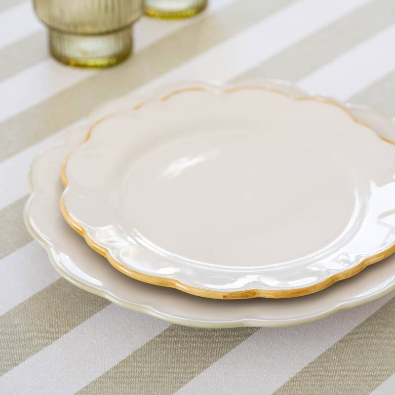 Assiette dessert cotellee 18cm