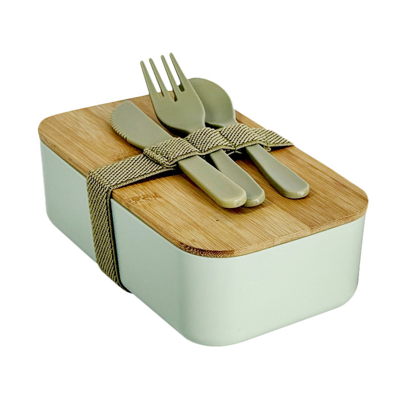 Lunch box avec couvert