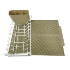 Egoutoir et tapis en silicone