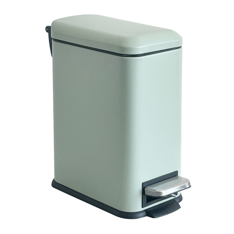 Petite poubelle sdb 5l verte