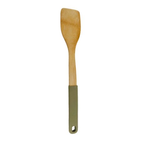 Spatule bambou manche couleur
