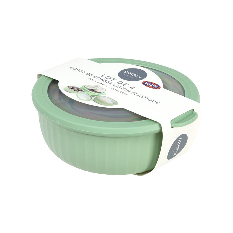 Set de 4 bol avec couvercles