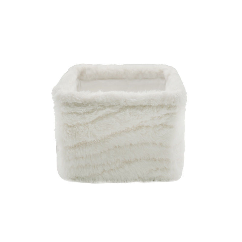 Paniere de rangement style zebre