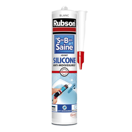 Mastic sanitaire 280ml blanc