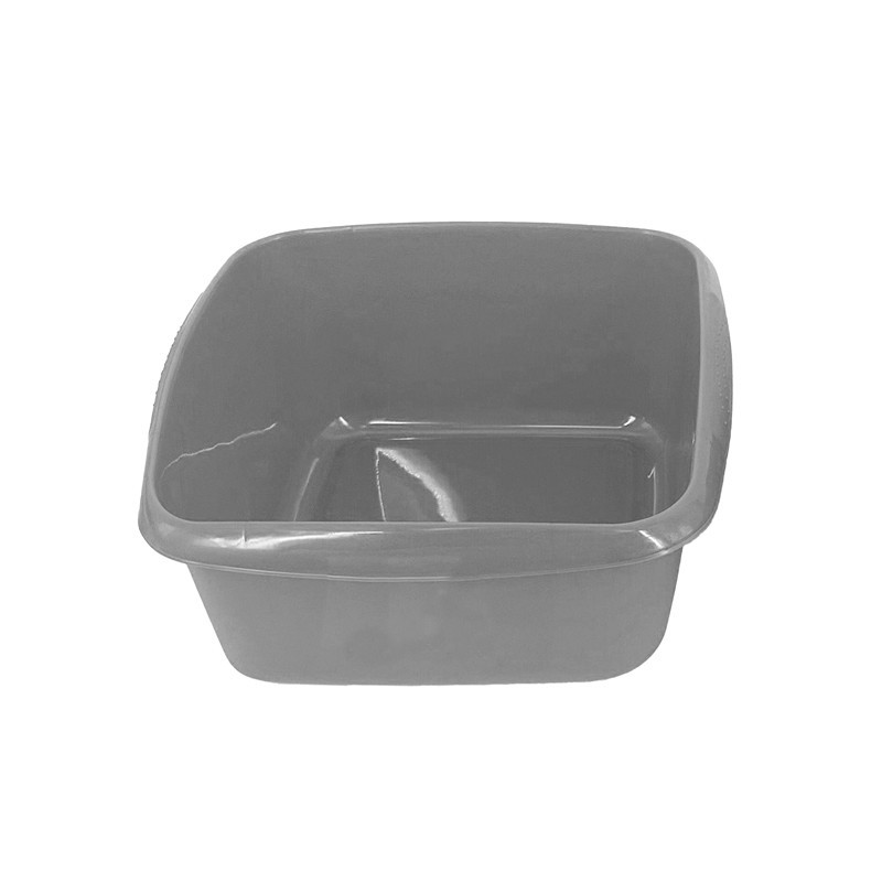 Bassine carree 8l gris bleu