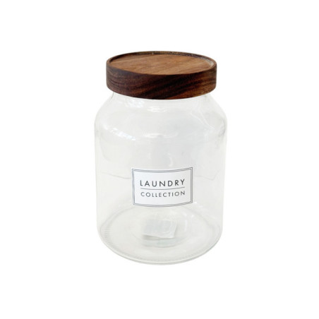 Bocal couvercle bois 3l