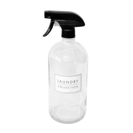 Bouteille avec spray en verre 1l