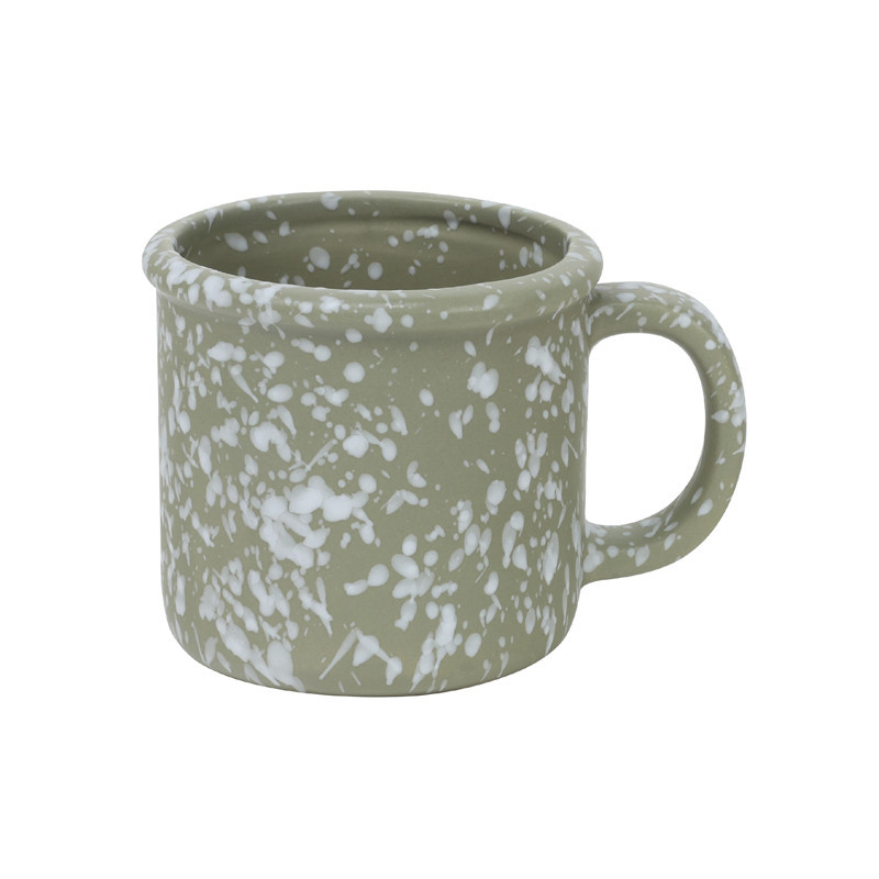 Mug mouchete vert