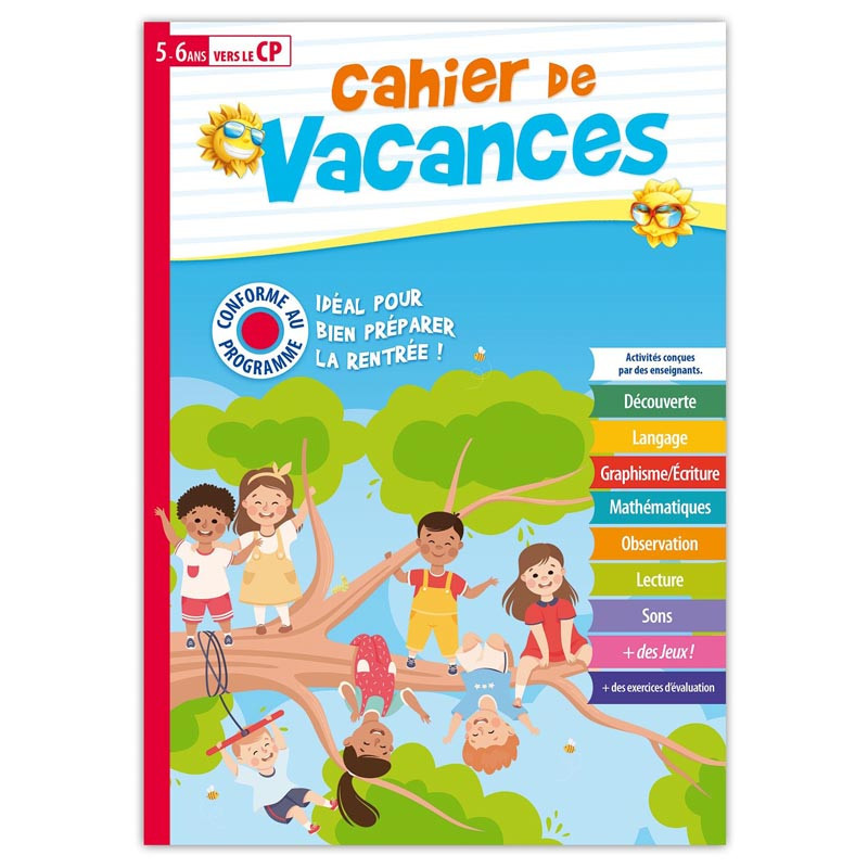 Cahier de vacances cp