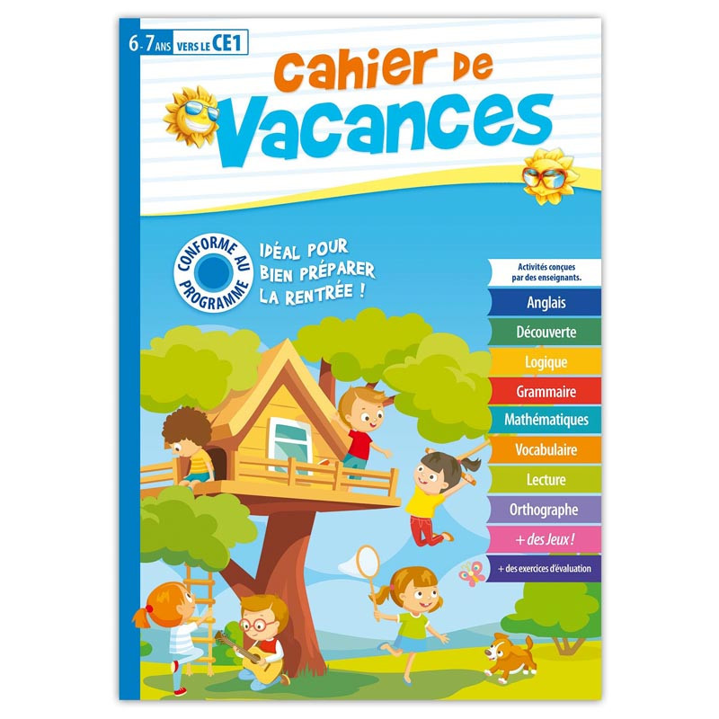 Cahier de vacances ce1
