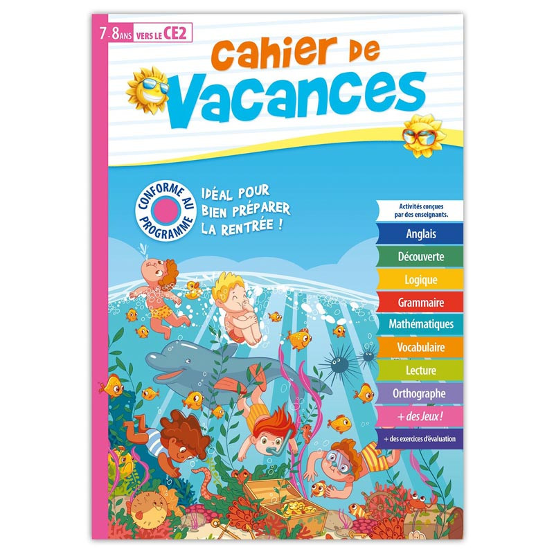 Cahier de vacances ce2