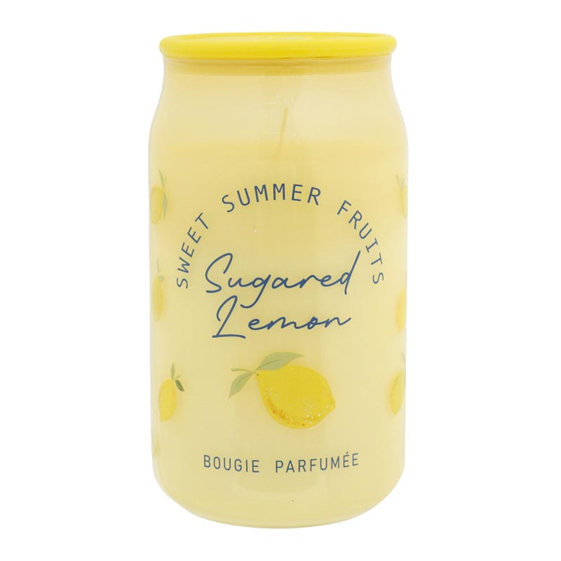 Bougie cannette citron