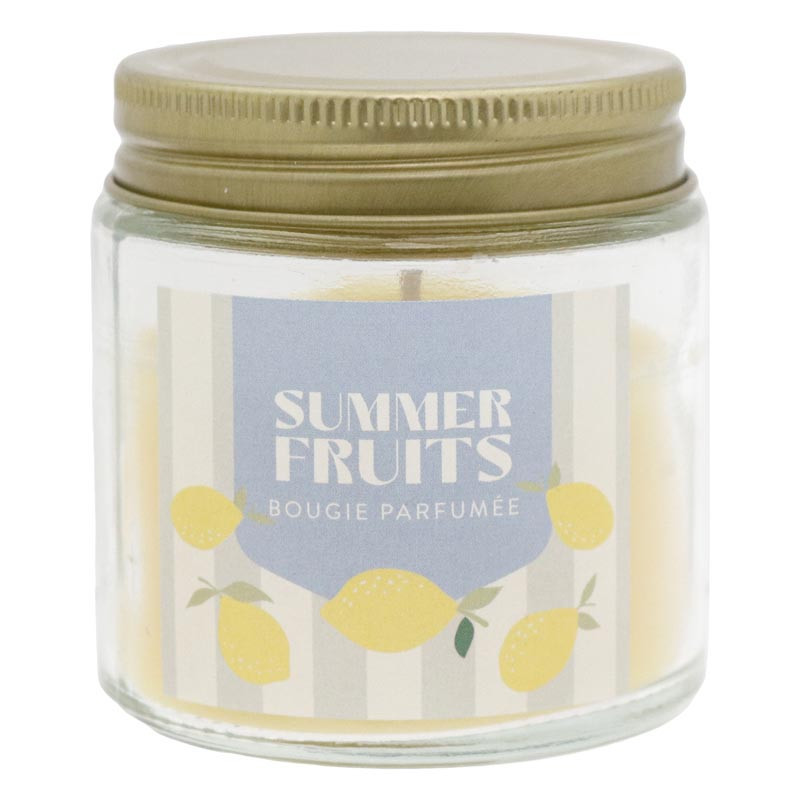 Mini bougie citron