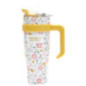 Mug de transport  floral