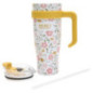 Mug de transport  floral