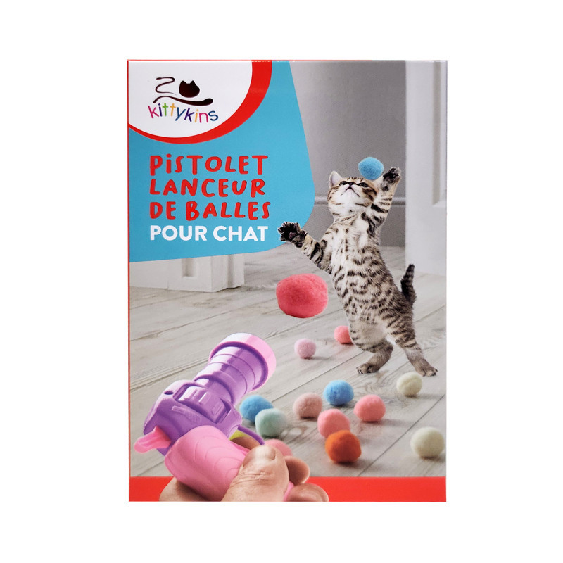 Lanceur de pompons pour chat