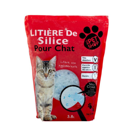Litiere micro cristaux pour chat