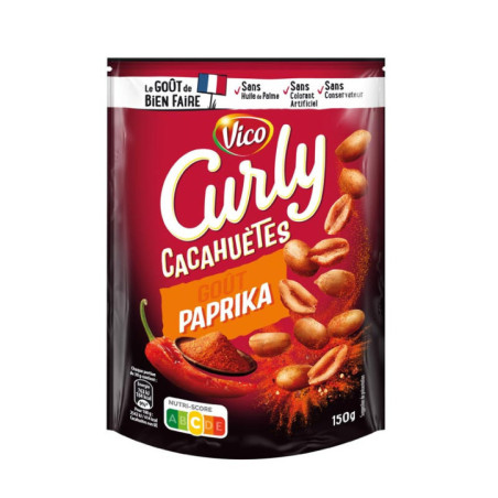 Cacahuetes paprika 150g