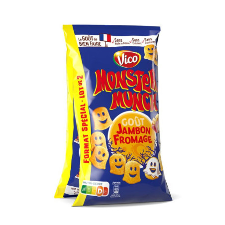 Chips jambon/fromage lot de 2