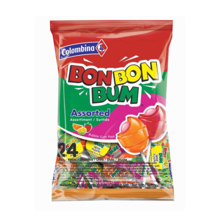 Bonbonbum sucettes 408g