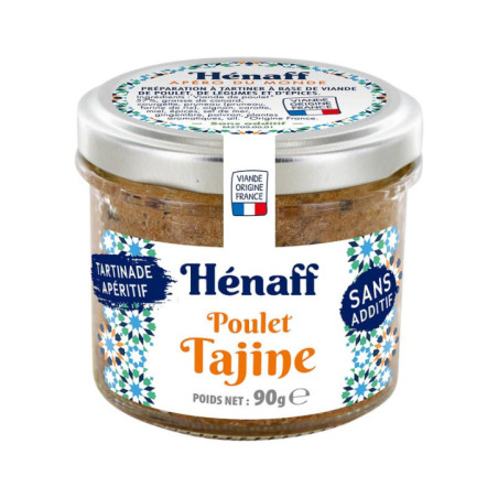 Tartinade poulet tajine 90g