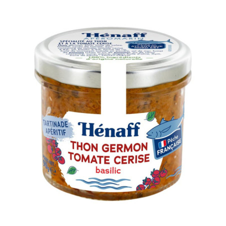Tartinade thon tomate basilic