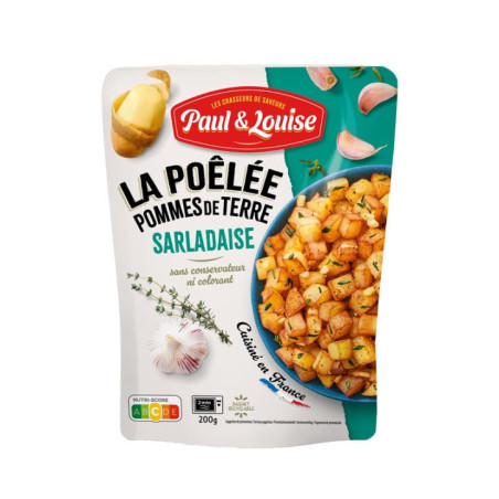 Poelee pomme de terre salardaise