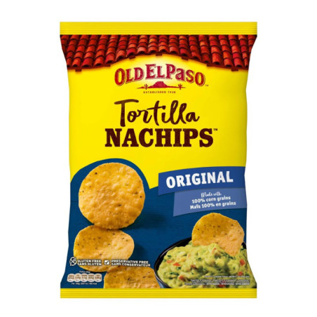 Tortilla nachips 185g