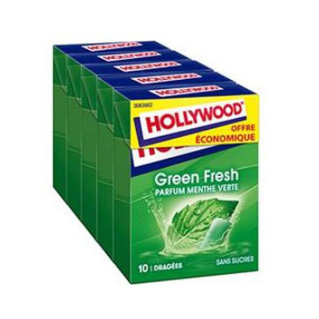 Chewing gum menthe verte